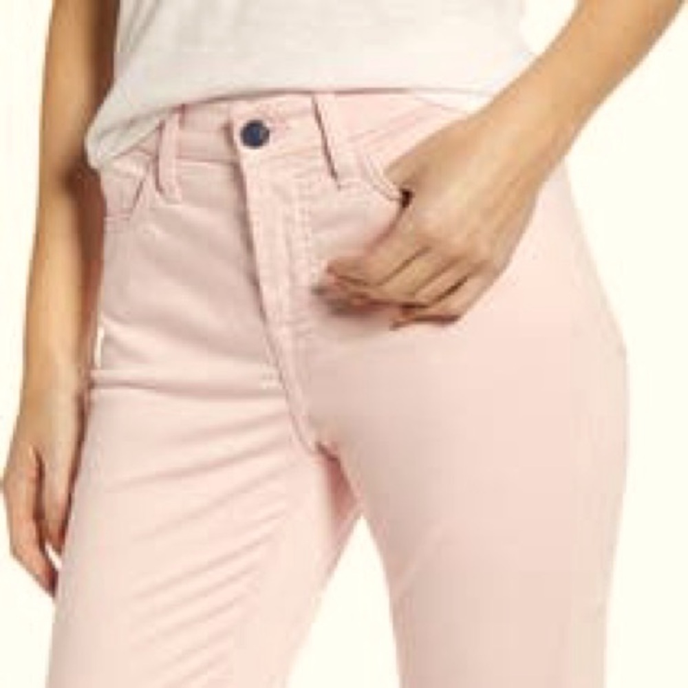 7 for Mankind Jen7 Pink Skinny Ankle Jeans Size 2 NWT